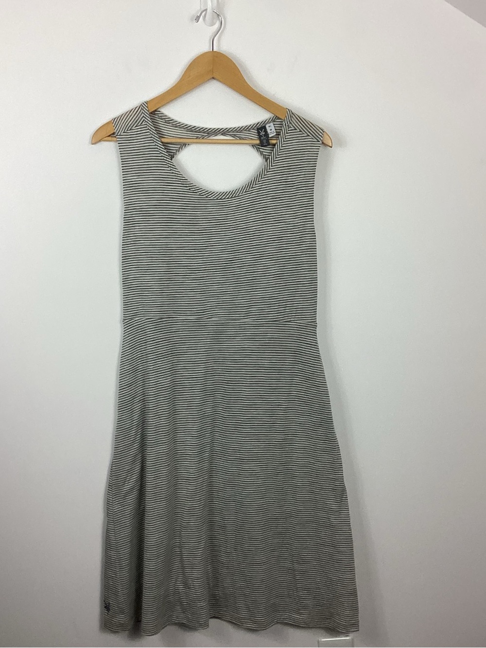 Ibex Striped Sleeveless Dress Size Medium
